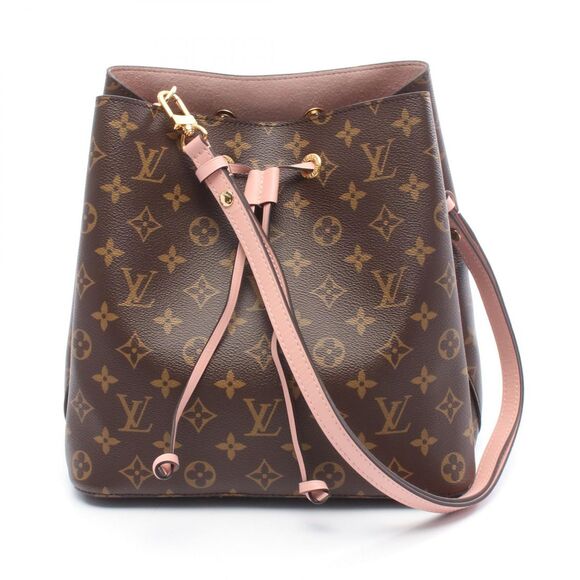 Louis Vuitton Handbags - Louis Vuitton Shoulder Bag Neonoe M44022 Rose Poudre Pvc Coated Canvas Leather